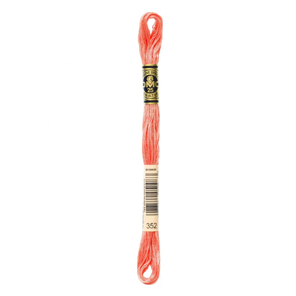 DMC 352 Six-Strand Floss – Light Coral DMC 352 Six-Strand Floss – Light Coral