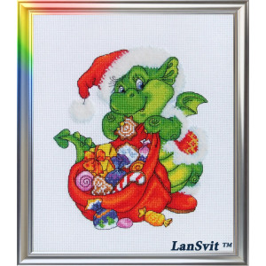 Cross Stitch Kit “A Little Dragon” LanSvit D-009