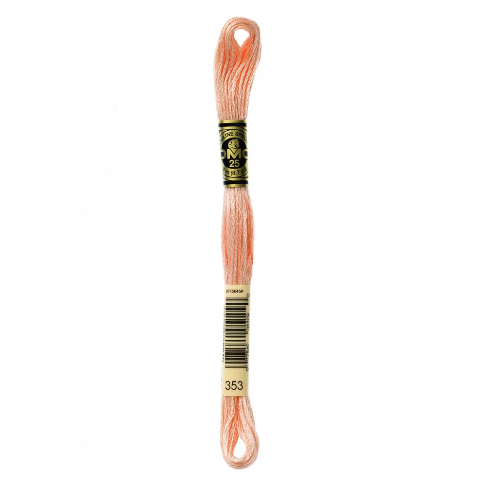 DMC 353 Six-Strand Floss – Peach DMC 353 Six-Strand Floss – Peach