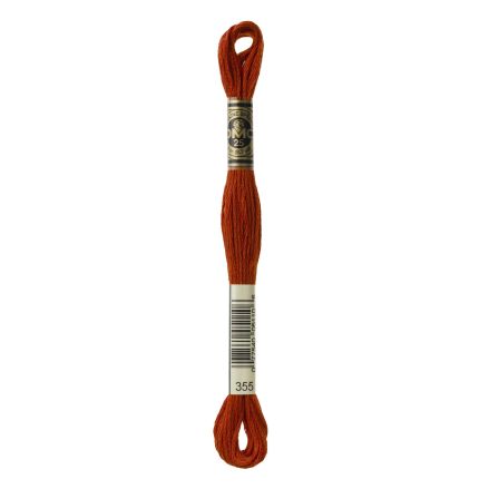 DMC 355 Six-Strand Floss – Dark Terra Cotta