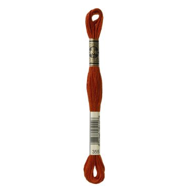 DMC 355 Six-Strand Floss – Dark Terra Cotta