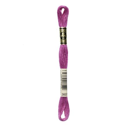 DMC 3607 Six-Strand Floss – Light Plum