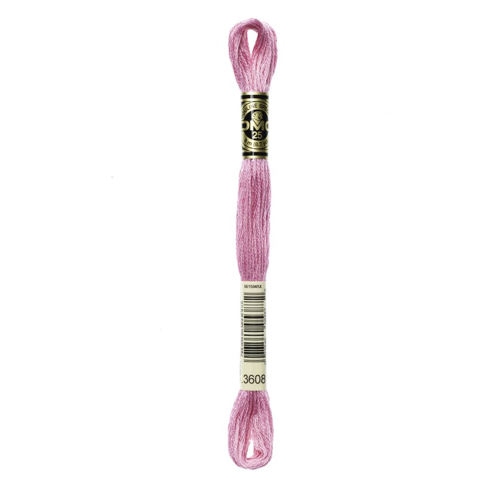 DMC 3608 Six-Strand Floss – Very Light Plum DMC 3608 Six-Strand Floss – Very Light Plum