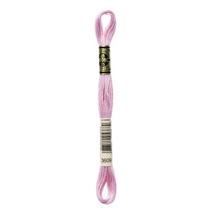 DMC 3609 Six-Strand Floss – Ultra Light Plum