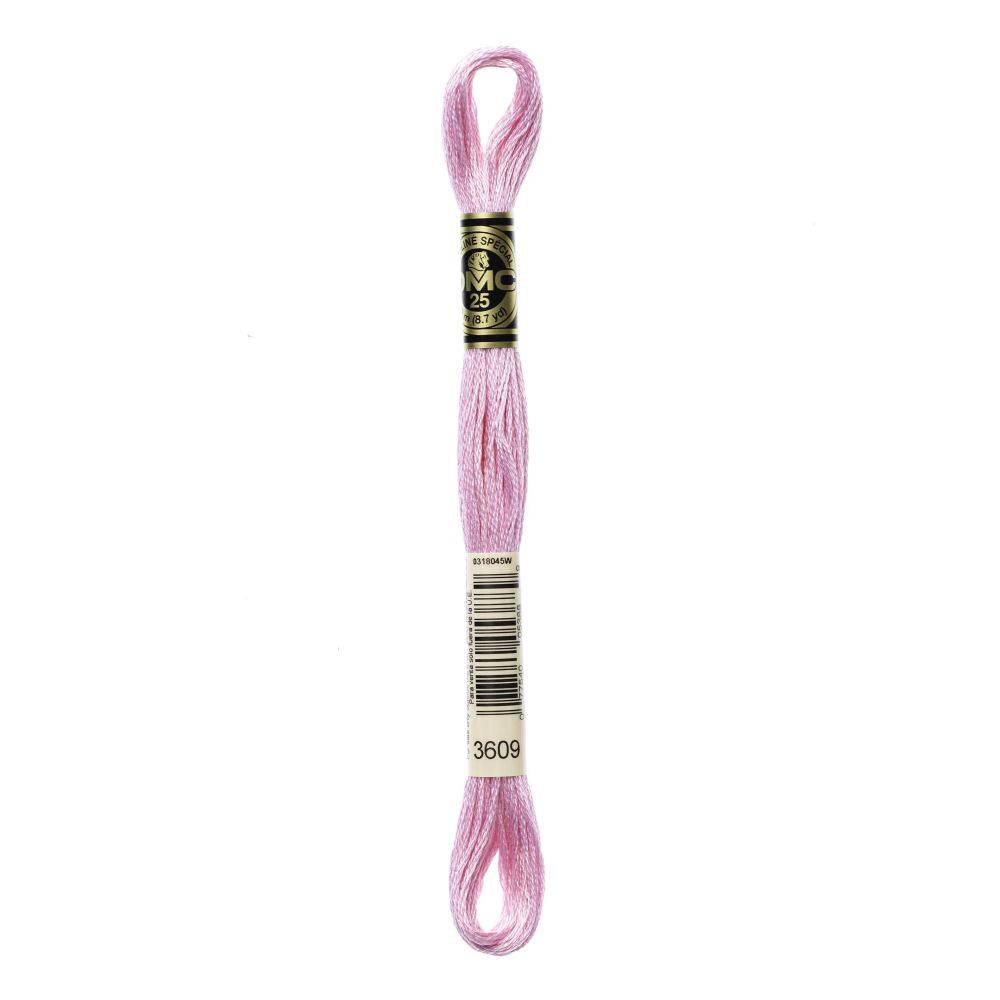 DMC 3609 Six-Strand Floss – Ultra Light Plum