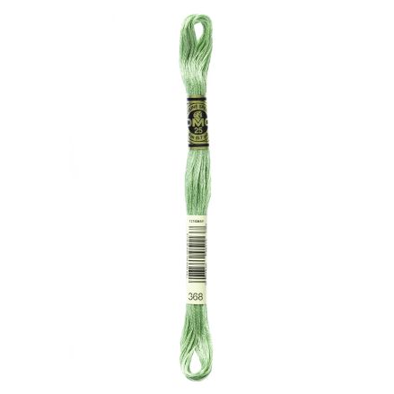 DMC 368 Six-Strand Floss – Light Pistachio Green