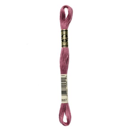 DMC 3687 Six-Strand Floss – Mauve