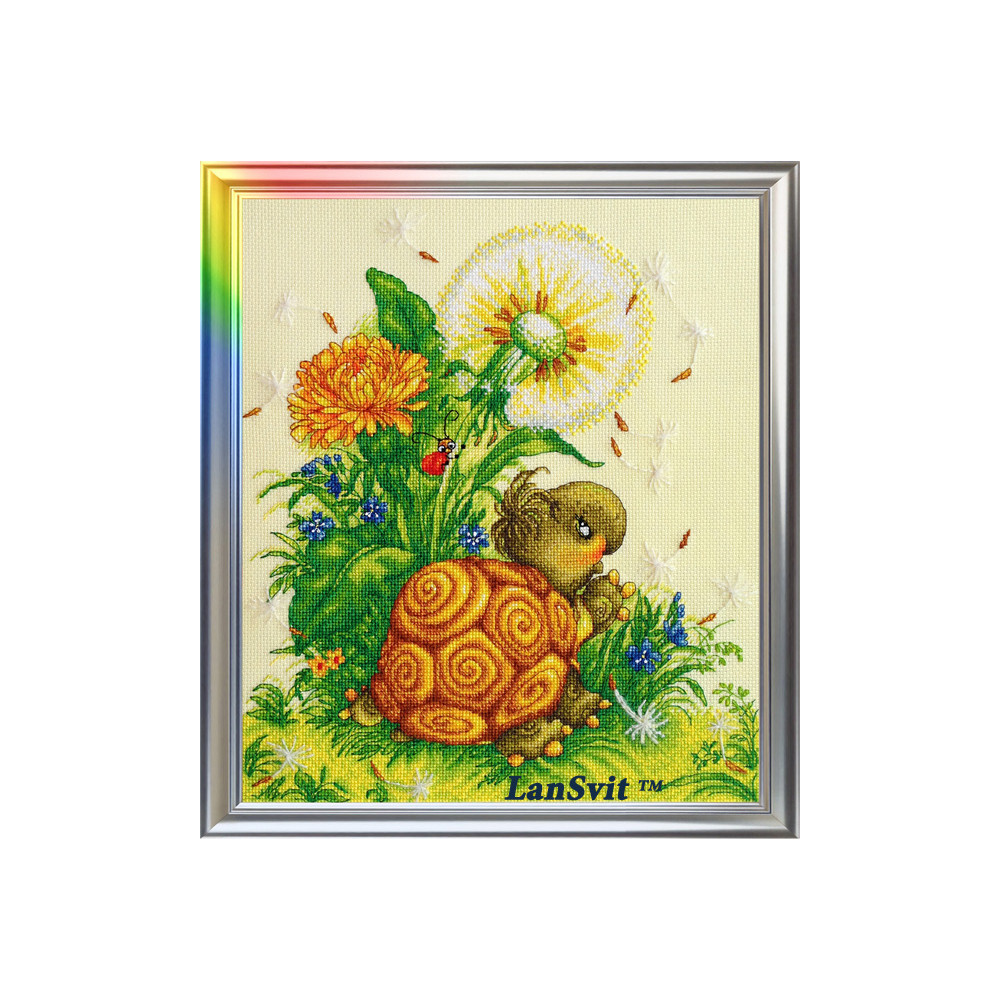 Cross Stitch Kit “Touch of the Summer” LanSvit D-014