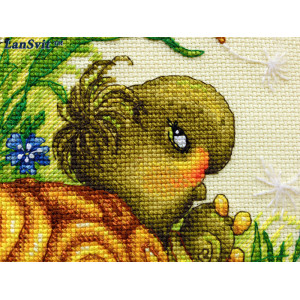 Cross Stitch Kit “Touch of the Summer” LanSvit D-014
