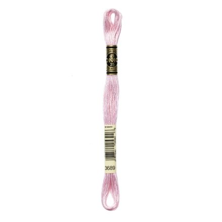 DMC 3689 Six-Strand Floss – Light Mauve