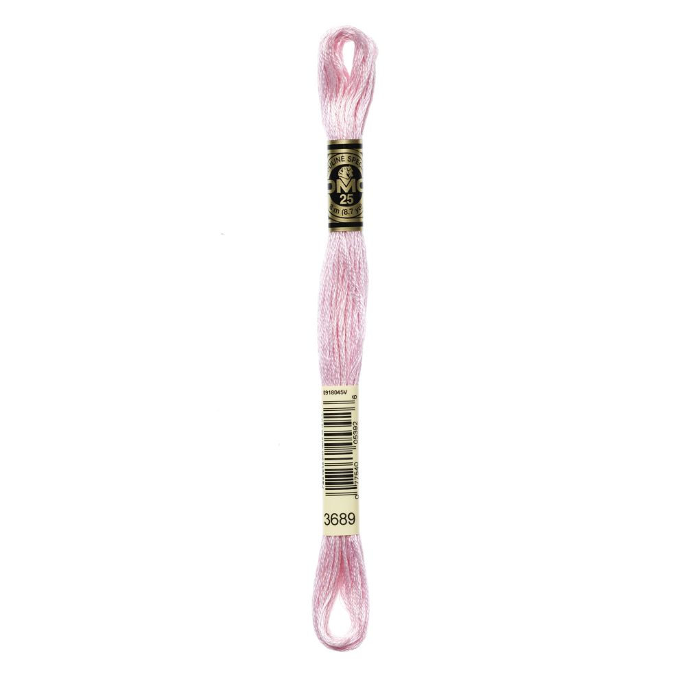 DMC 3689 Six-Strand Floss – Light Mauve DMC 3689 Six-Strand Floss – Light Mauve