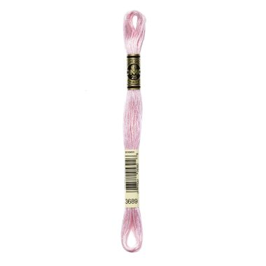 DMC 3689 Six-Strand Floss – Light Mauve