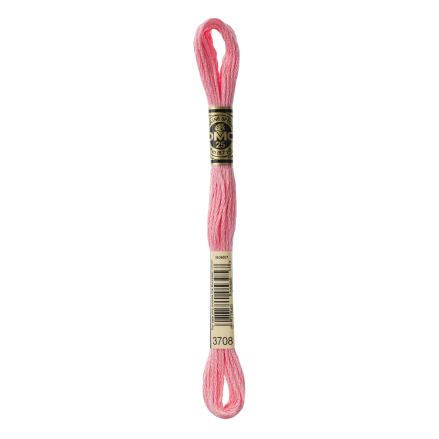DMC 3708 Six-Strand Floss – Light Melon