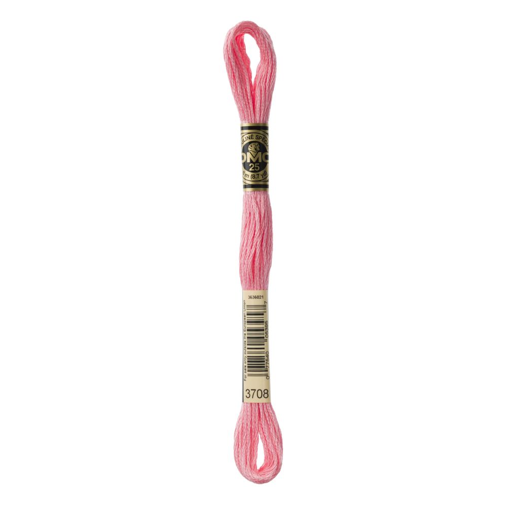 DMC 3708 Six-Strand Floss – Light Melon