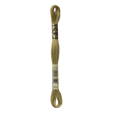 DMC 371 Six-Strand Floss – Mustard