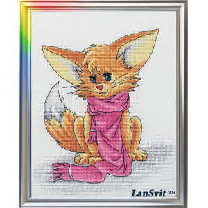 Cross Stitch Kit “A Beauty” LanSvit D-021