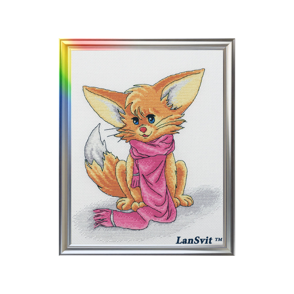 Cross Stitch Kit “A Beauty” LanSvit D-021