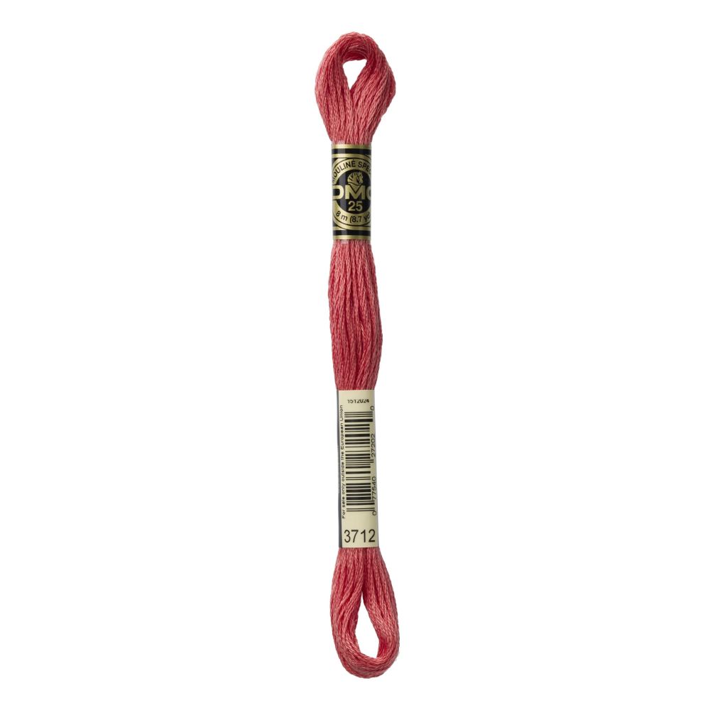 DMC 3712 Six-Strand Floss – Medium Salmon
