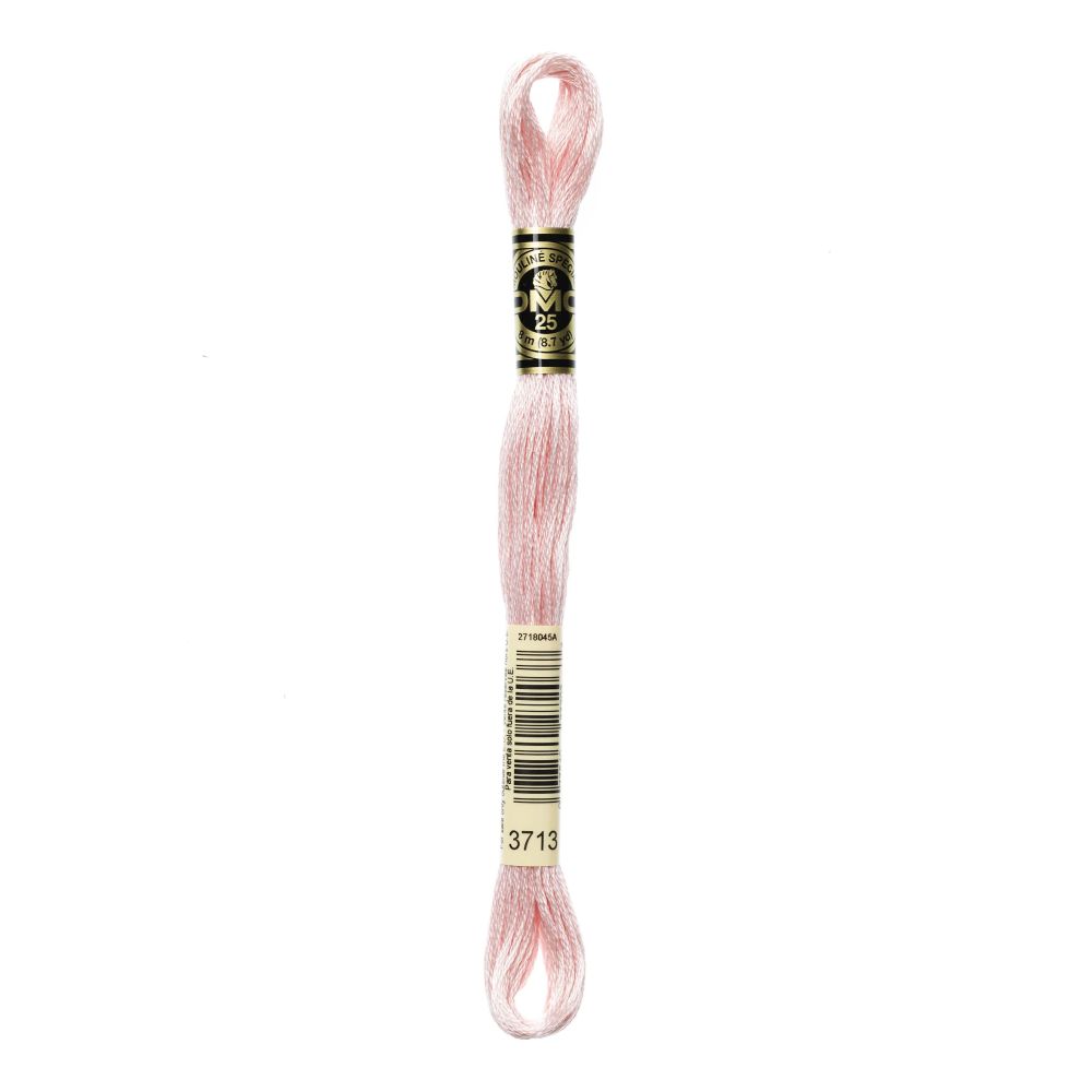 DMC 3713 Six-Strand Floss – Very Light Salmon DMC 3713 Six-Strand Floss – Very Light Salmon