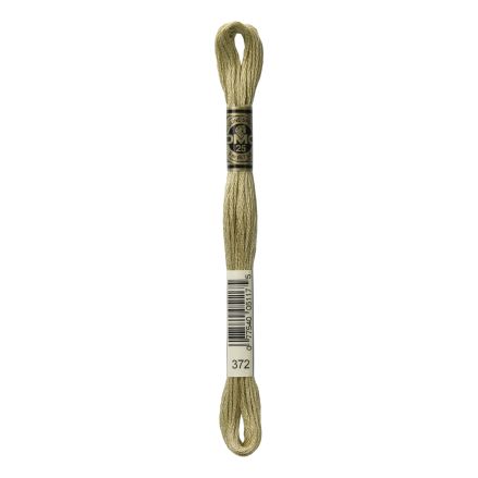 DMC 372 Six-Strand Floss – Light Mustard
