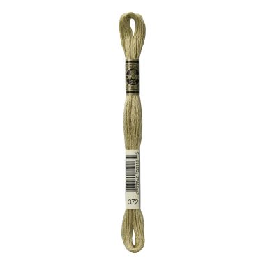 DMC 372 Six-Strand Floss – Light Mustard
