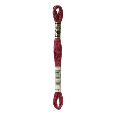 DMC 3721 Six-Strand Floss – Dark Shell Pink