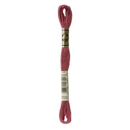 DMC 3722 Six-Strand Floss – Medium Shell Pink