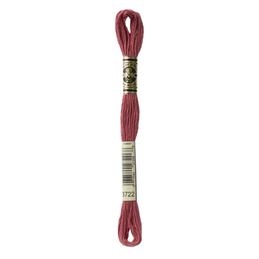 DMC 3722 Six-Strand Floss – Medium Shell Pink DMC 3722 Six-Strand Floss – Medium Shell Pink