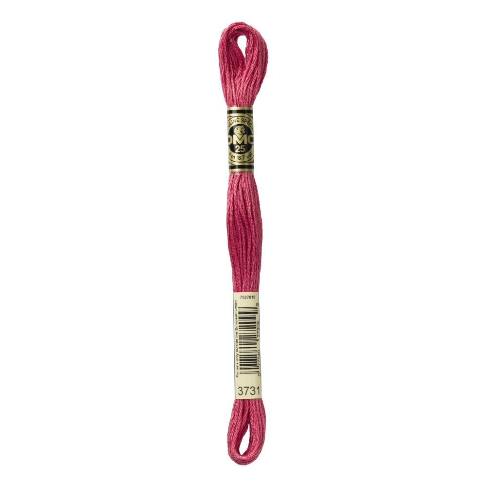 DMC 3731 Six-Strand Floss – Very Dark Dusty Rose DMC 3731 Six-Strand Floss – Very Dark Dusty Rose