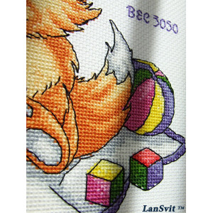 Cross Stitch Kit “A Red Kiddy” LanSvit D-022