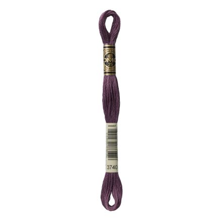 DMC 3740 Six-Strand Floss – Dark Antique Violet