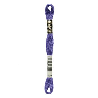 DMC 3746 Six-Strand Floss – Dark Blue Violet