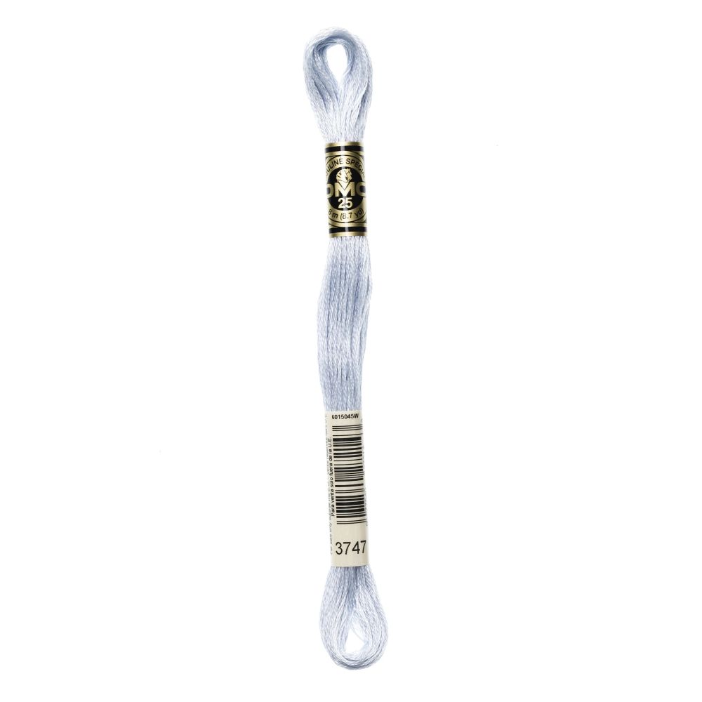 DMC 3747 Six-Strand Floss – Very Light Blue Violet DMC 3747 Six-Strand Floss – Very Light Blue Violet