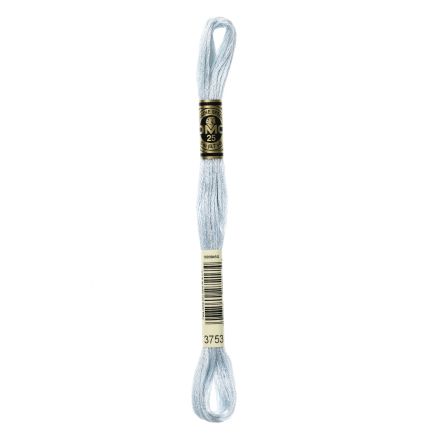 DMC 3753 Six-Strand Floss – Ultra Very Light Antique Blue