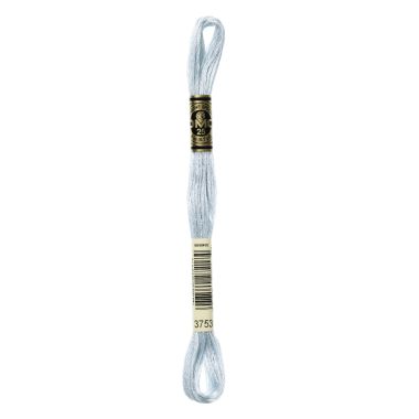 DMC 3753 Six-Strand Floss – Ultra Very Light Antique Blue
