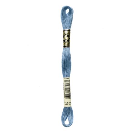 DMC 3755 Six-Strand Floss – Baby Blue