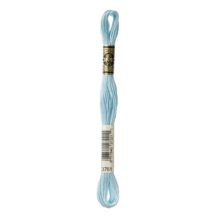 DMC 3761 Six-Strand Floss – Light Sky Blue