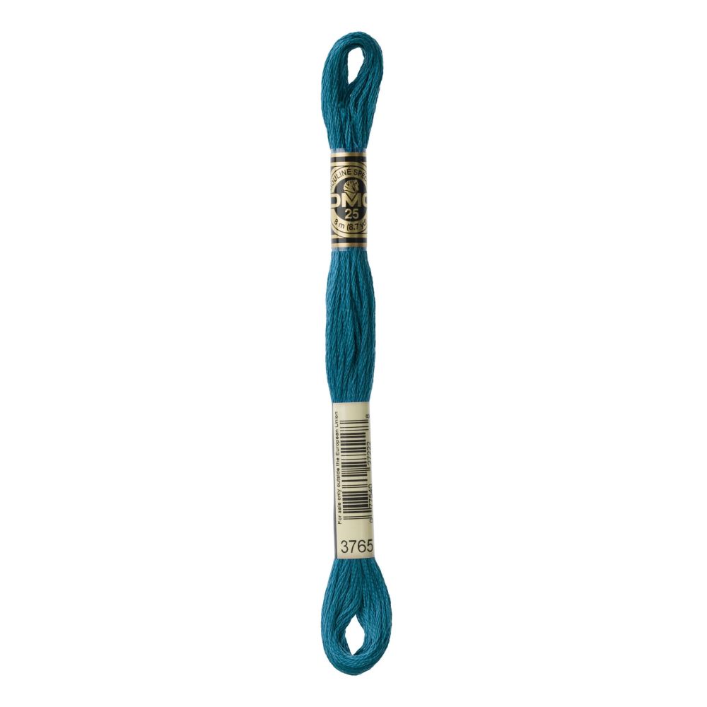 DMC 3765 Six-Strand Floss – Very Dark Peacock Blue DMC 3765 Six-Strand Floss – Very Dark Peacock Blue