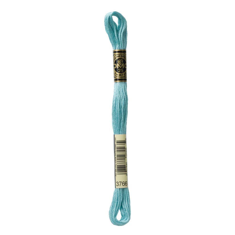 DMC 3766 Six-Strand Floss – Light Peacock Blue DMC 3766 Six-Strand Floss – Light Peacock Blue