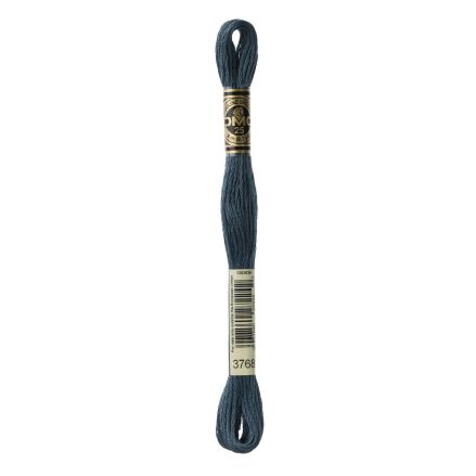 DMC 3768 Six-Strand Floss – Dark Grey Green