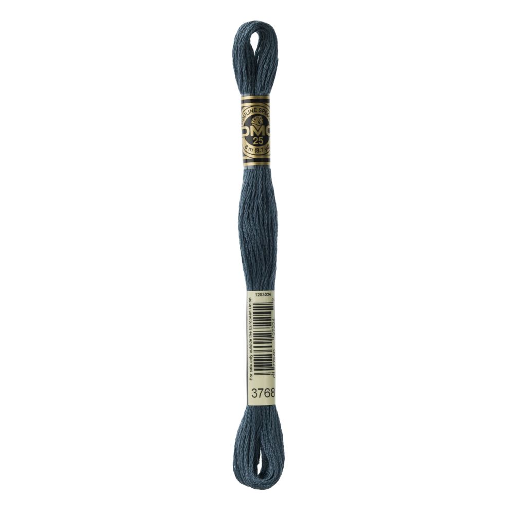 DMC 3768 Six-Strand Floss – Dark Grey Green DMC 3768 Six-Strand Floss – Dark Grey Green