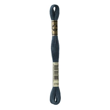 DMC 3768 Six-Strand Floss – Dark Grey Green
