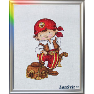 Cross Stitch Kit “I Won’t Let You Get into Trouble!” LanSvit D-030