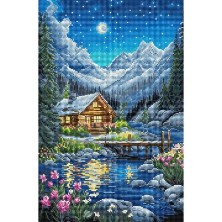 Cross Stitch Kit LETISTITCH  Moonlit night, L9916