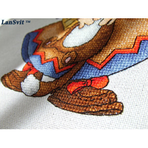 Cross Stitch Kit “Jaguarundi ” LanSvit D-038