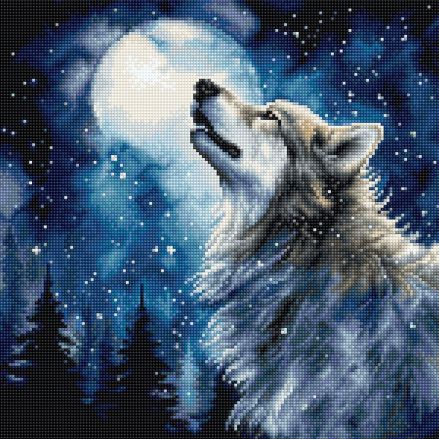Cross Stitch Kit, Letistitch Midnight snowfall, L9923, New