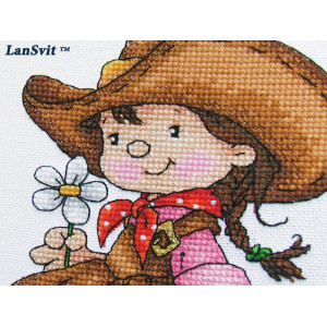 Cross Stitch Kit “The Prairie Flower” LanSvit D-041