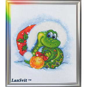 Cross Stitch Kit “Snake's Charm” LanSvit D-042