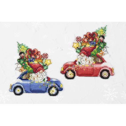 Toys Cross Stitch Kit The Gift Car, Luca-S JK035