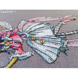 Cross Stitch Kit “In a Winter Mood” LanSvit D-048